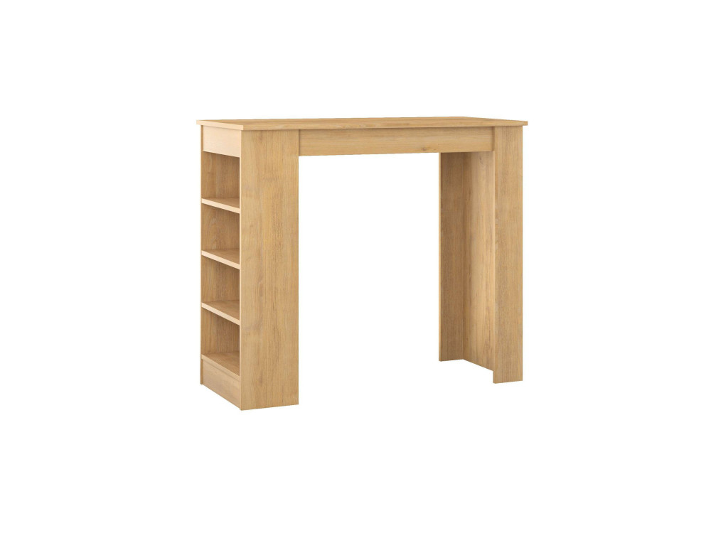 Mesa de bar de madera "Golondrina" 117 x 54 x 101,8 cm - Roble zafiro