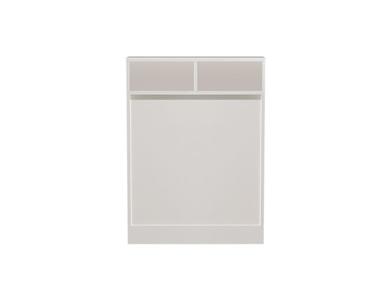 Mesa de comedor plegable de madera "Bracked" - 70 x 15 x 96 cm - Blanco