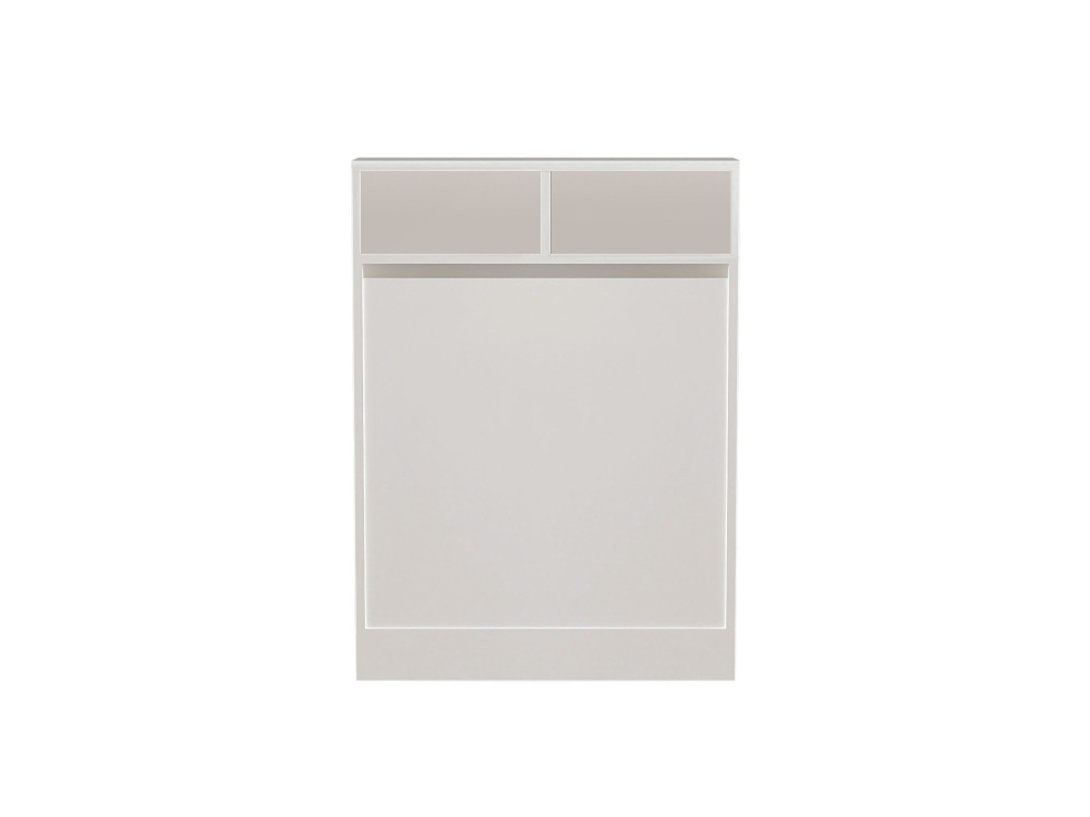 Mesa de comedor plegable de madera "Bracked" - 70 x 15 x 96 cm - Blanco