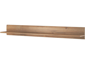 Estante largo TULSA WM" - 22 x 180 x 22 cm - Roble
