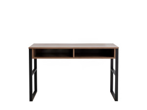 Escritorio de madera "Nove" - 120 x 60 x 75 cm - Nogal