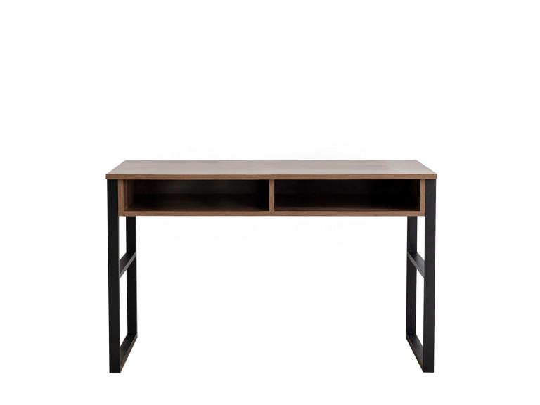 Escritorio de madera "Nove" - 120 x 60 x 75 cm - Nogal