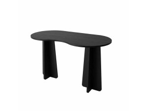escritorio de madera "infinity" 120 x 60 x 75 cm - Negro
