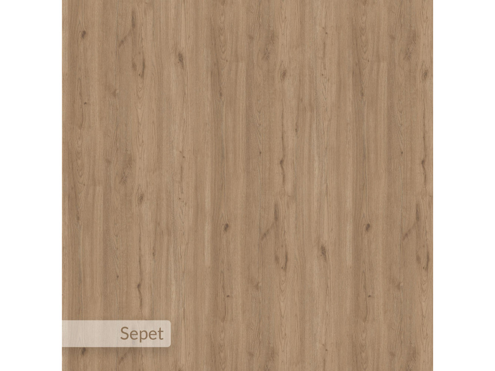 Escritorio modular de madera "Badau" - 110 x 102 x 77 cm - Marrón