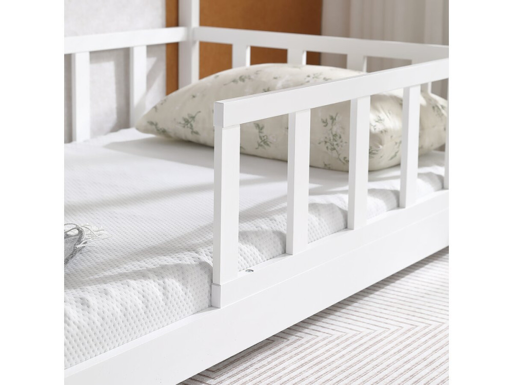 Cama infantil "Mila" - 90 x 190 cm - Blanco