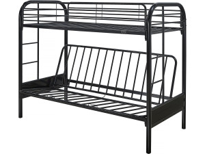Litera "POLO" - 90 X 190 CM - Negro