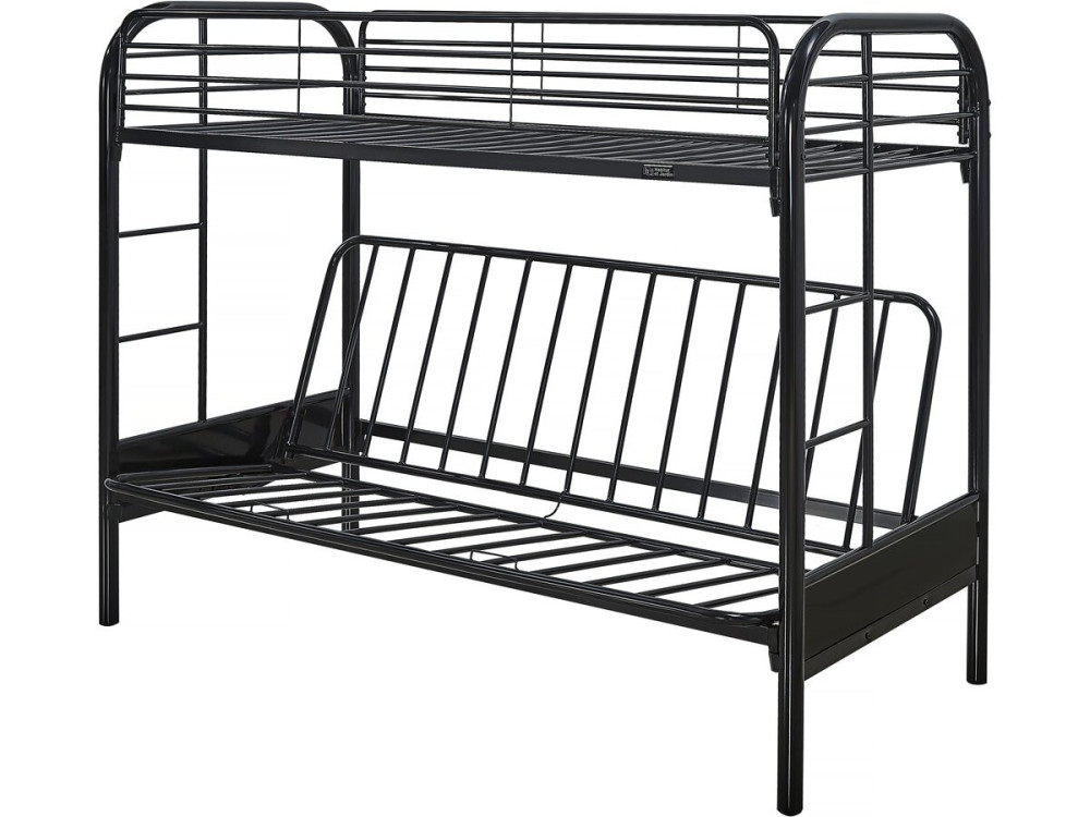 Litera "POLO" - 90 X 190 CM - Negro