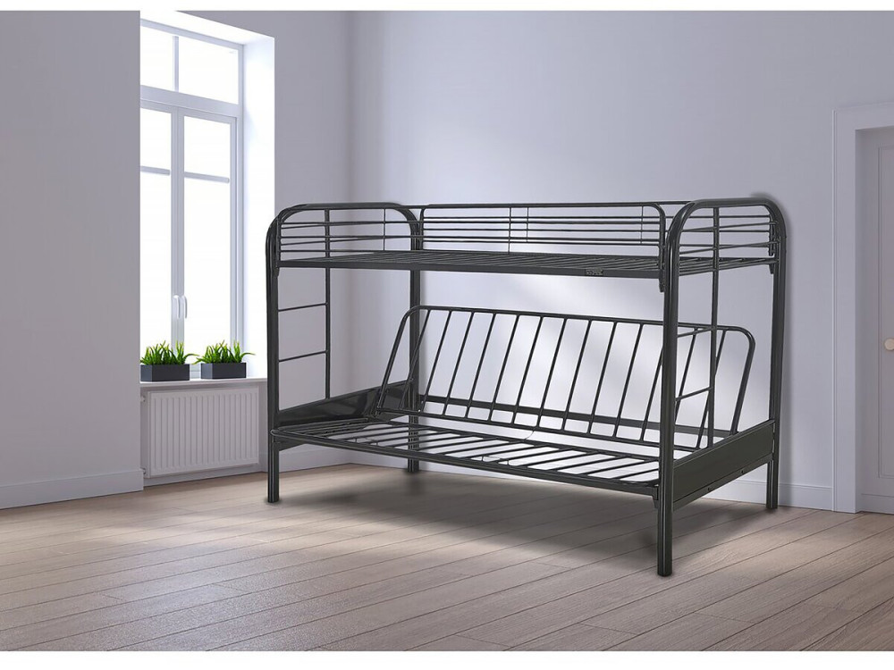 Litera "POLO" - 90 X 190 CM - Negro