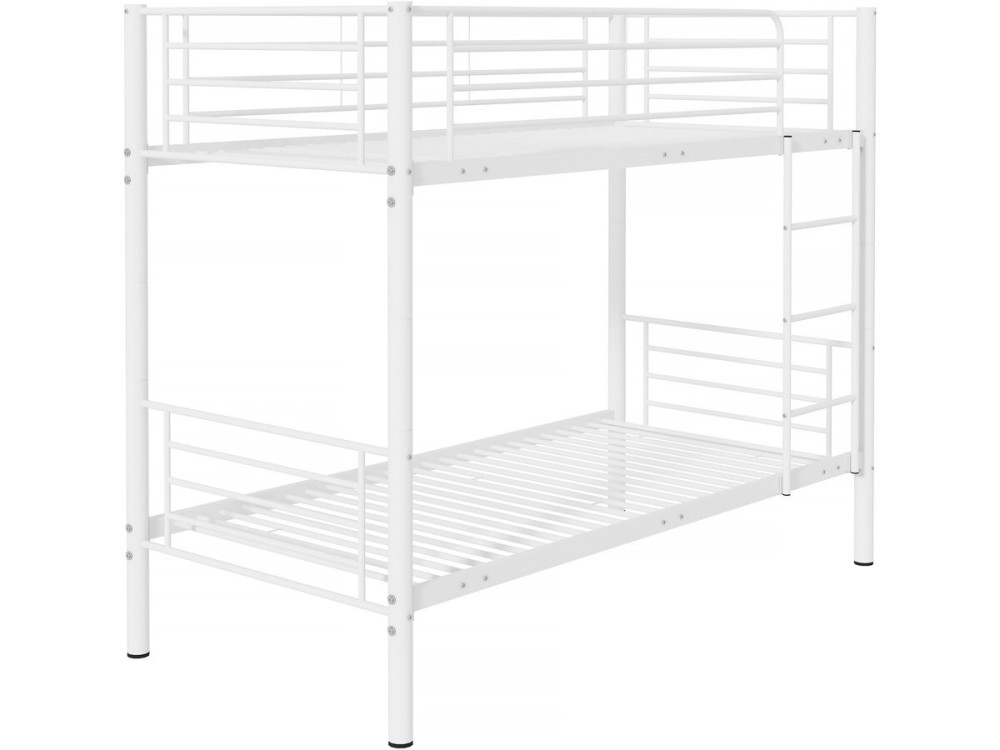 Litera «Adam» -  90 x 190 cm - Metal - Blanco