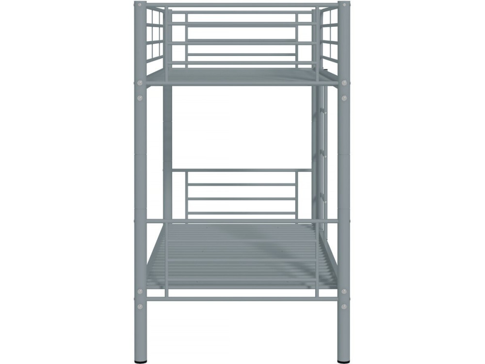 Litera «Adam» -  90 x 190 cm - Metal - Gris