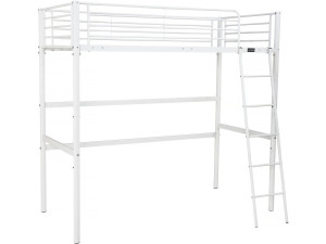 Cama mezzanine "Alora" - 90 x 190 cm - Blanco
