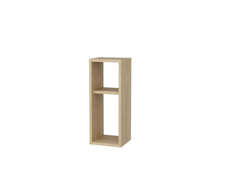 Mesilla de noche de madera "Sault" - 23 x 22 x 60 cm - Beige