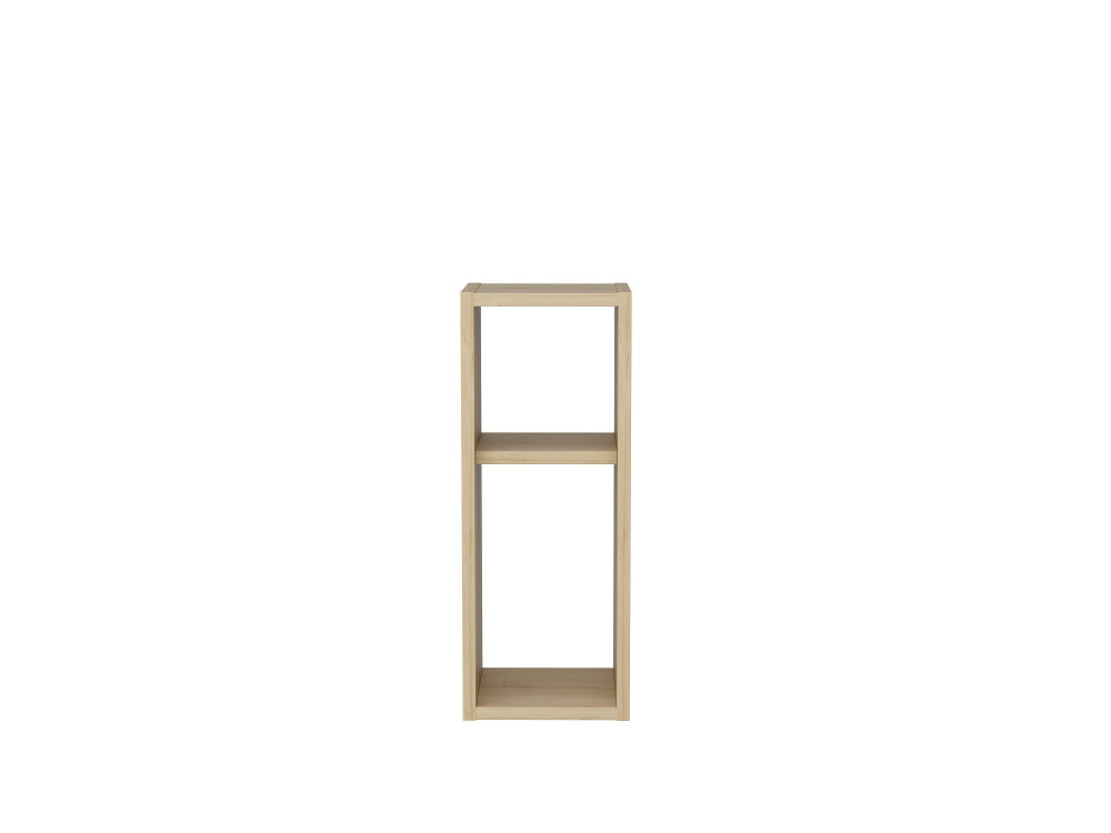 Mesilla de noche de madera "Sault" - 23 x 22 x 60 cm - Beige