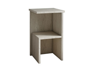Mesilla de noche de madera "Carter" 29,6 x 29,6 x 49,4 cm - Antracita