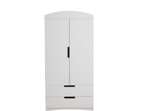 Armario infantil "Classic" - 175,5 x 90 x 52 cm - Blanco