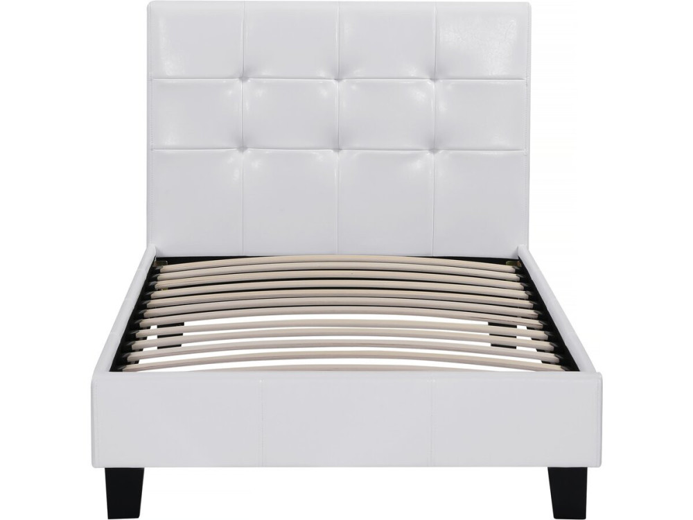 Cama "Julia" color Blanco - 90 x 190 cm