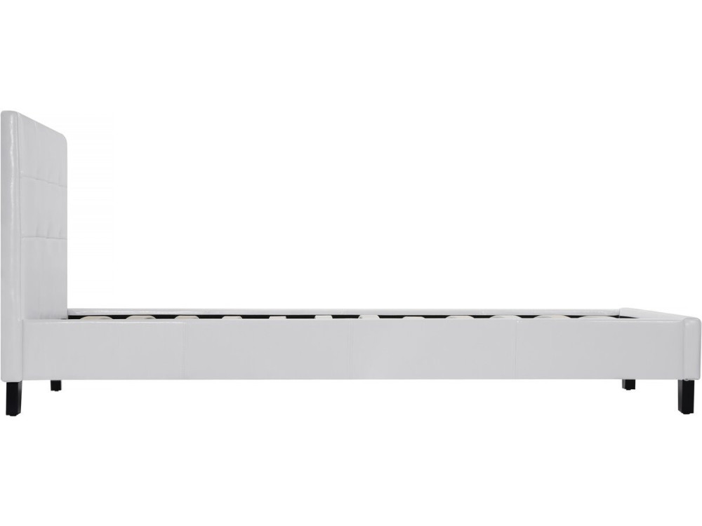 Cama "Julia" color Blanco - 90 x 190 cm