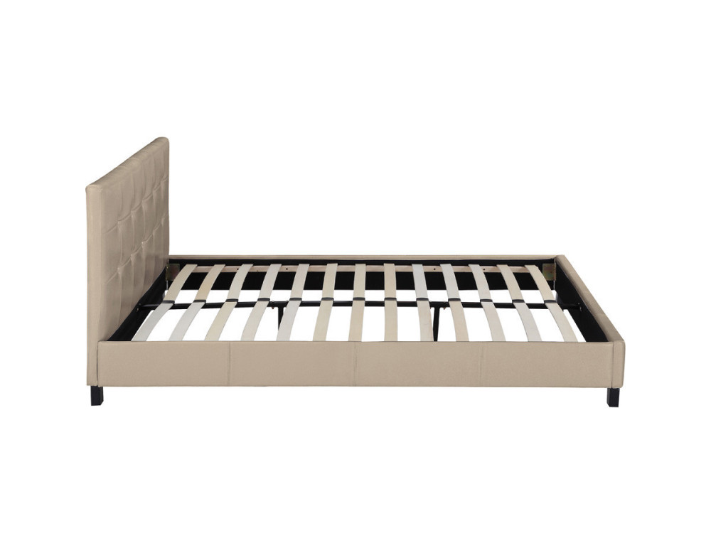 Cama "Julia" color Topo - 140 x 190 cm