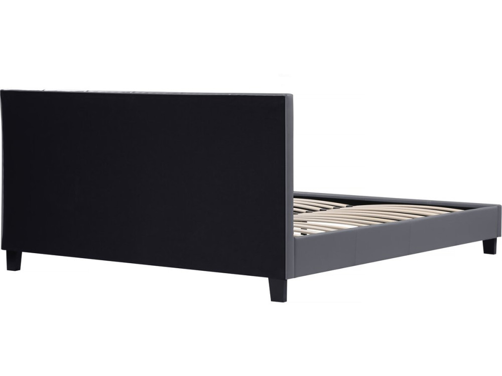 Cama "Julia" - 160 x 200 - Gris claro