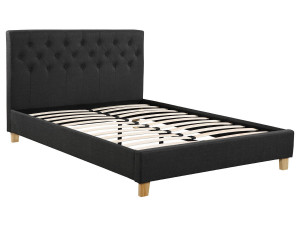 Cama "EMMY" - 160 x 200 - Gris
