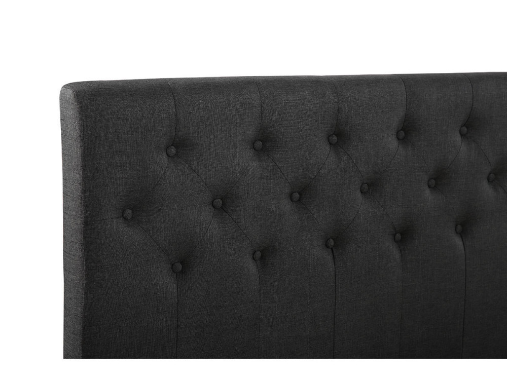 Cama "EMMY" - 160 x 200 - Gris
