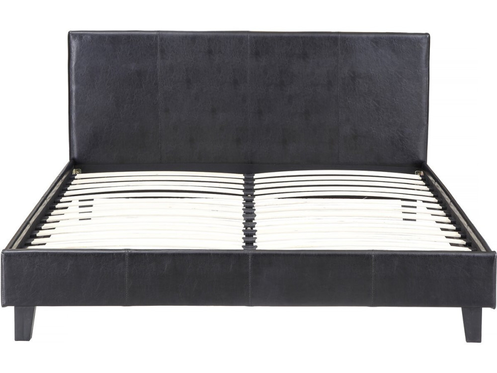 Cama "Lina" - 160 x 200 cm - Negro