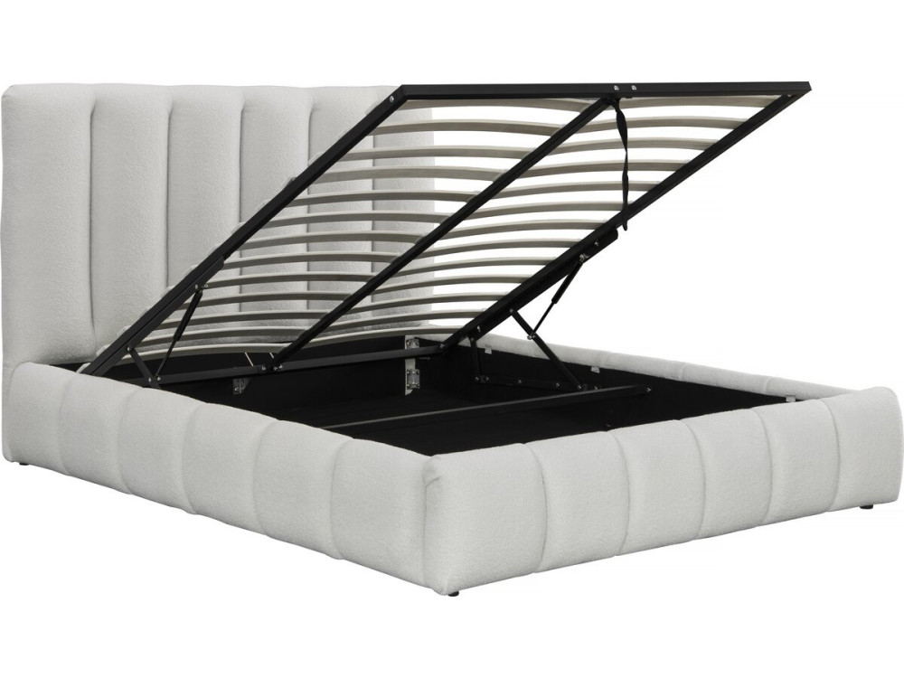 Cama nórdica con arcón "Annie" - 140 x 190 cm - Blanco