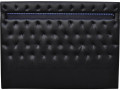 Cabecero LED "Deco" - 140 x 190 cm - Negro - Negro