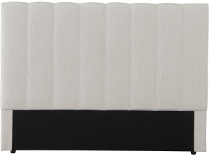 Cabecero de tela texturizada "Val Thorens" - Beige - 140 cm