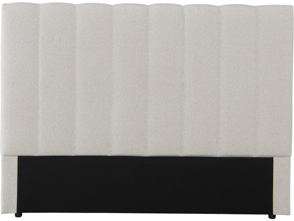 Cabecero de tela texturizada "Val Thorens" - Beige - 160 cm