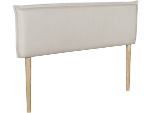 Cabecero "Jessica" en lino - 160 cm - Beige