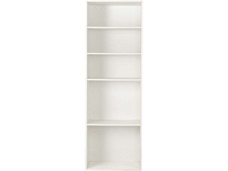 Armario "Opéra" con 5 estantes - 60 x 45 x 180 cm - Blanco