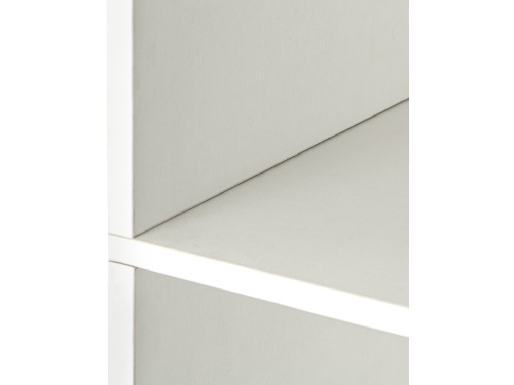 Armario "Opéra" con 5 estantes - 60 x 45 x 180 cm - Blanco