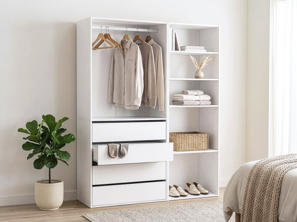 Camerino modular "Opera" - 2 unidades - Blanco