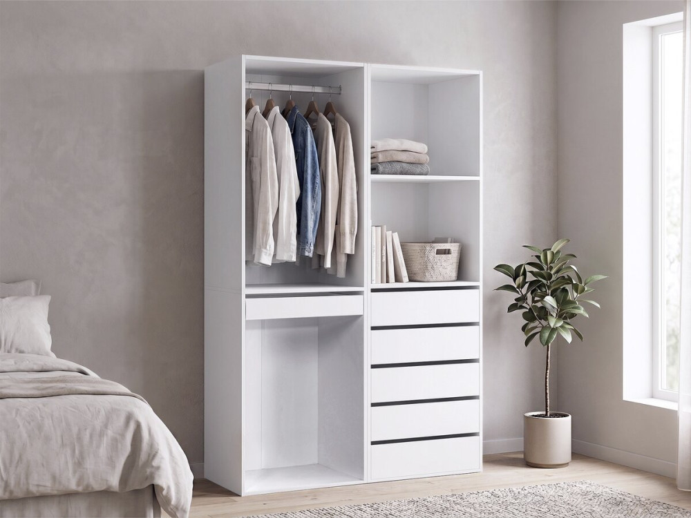 Camerino modular "Opera" - 2 unidades - Blanco