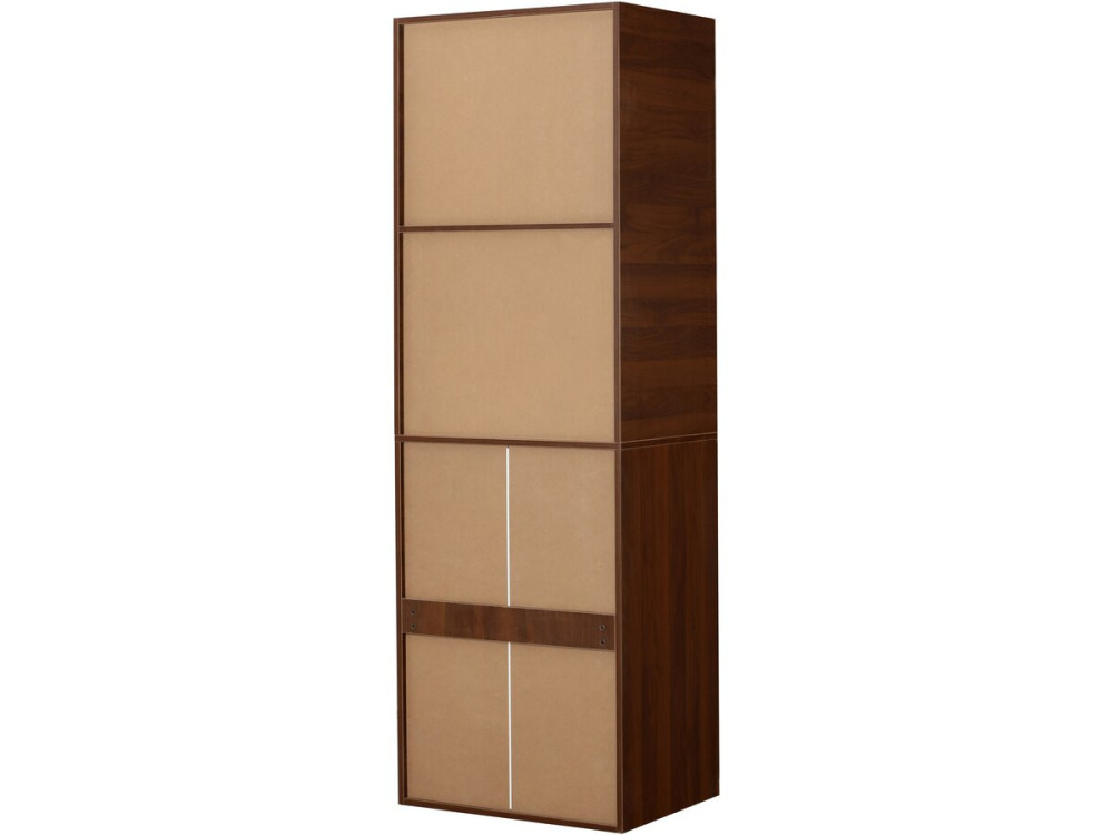 Conjunto vestidor modular "Opera" - 2 unidades - Marrón
