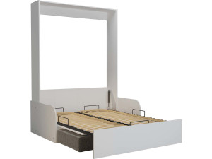 Cama abatible NYD SOFA 5" - 140 x 200 cm - Blanco