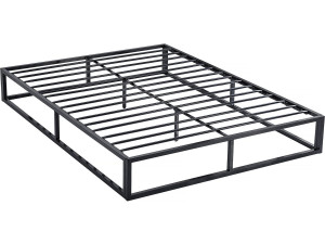 Somier de metal 140 x 190 - Negro