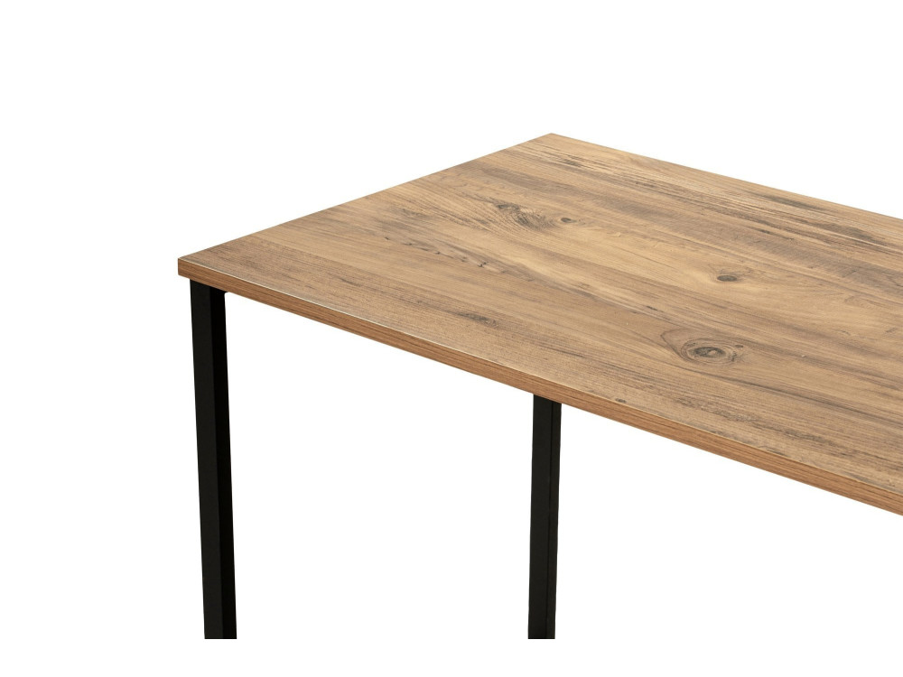 Mesa de Estudio Twin - 240 x 60 x 74 cm - Pino AtlánticoNegro
