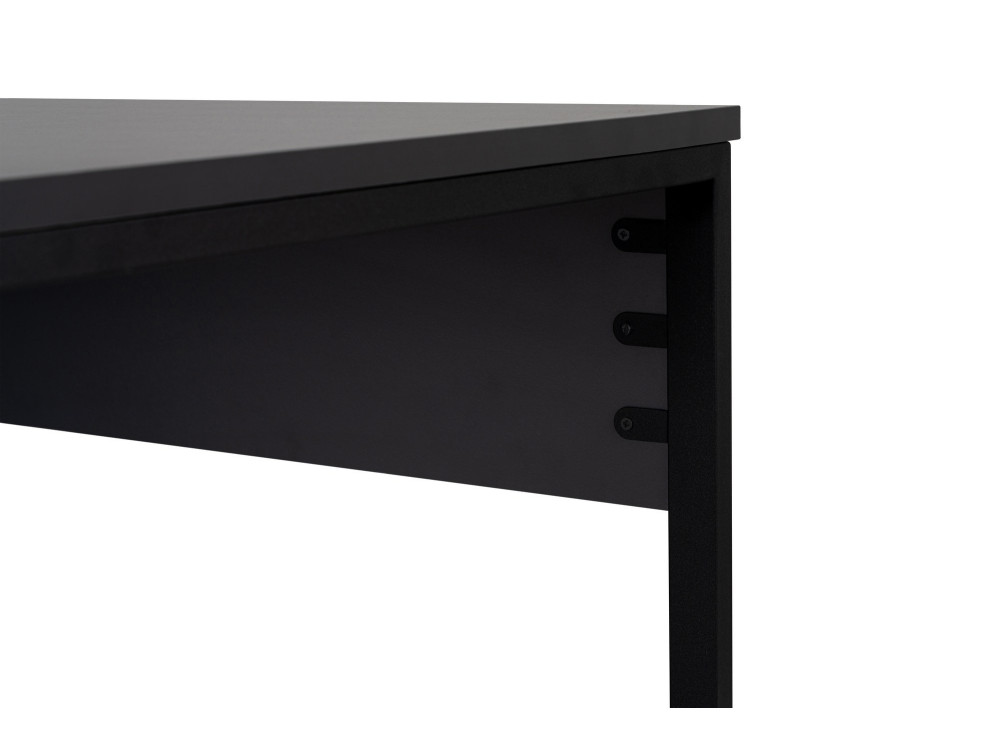Mesa de estudio Twin - 240 x 60 x 74 cm - AntracitaNegro