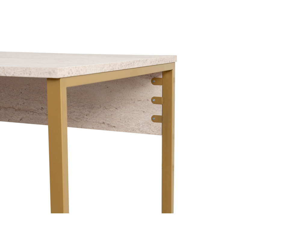Mesa de estudio doble - 240 x 60 x 74 cm - TravertinOr