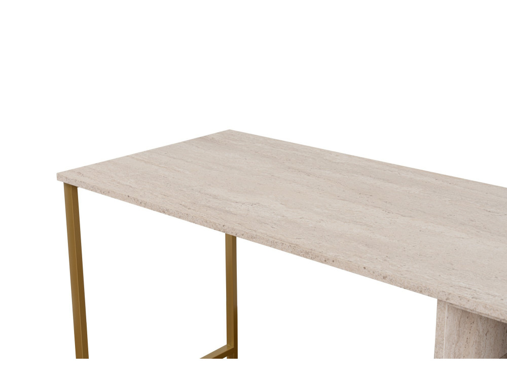 Mesa de estudio doble - 240 x 60 x 74 cm - TravertinOr