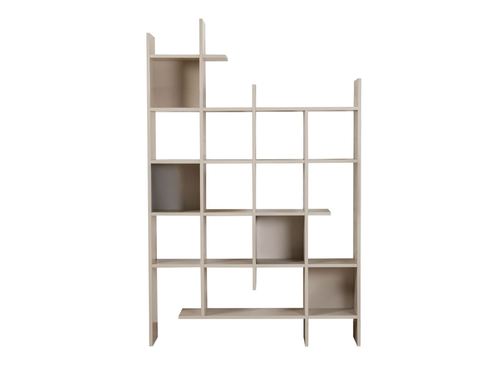 Librería de madera "Manco" - 122 x 25 x 188 cm - Arenisca