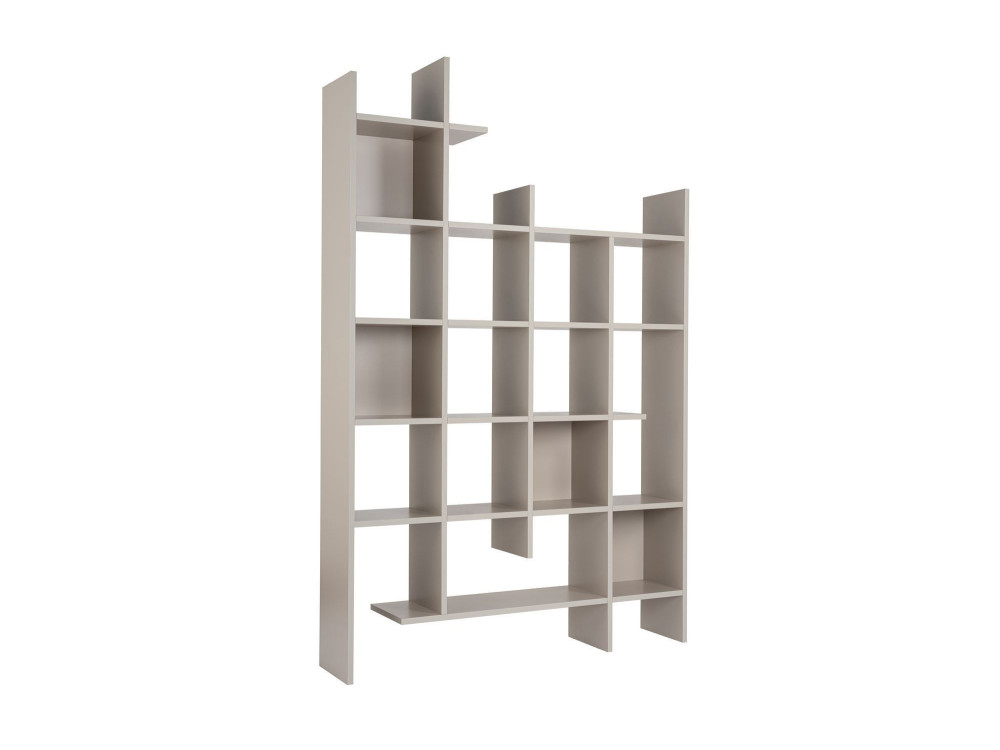 Librería de madera "Manco" - 122 x 25 x 188 cm - Arenisca