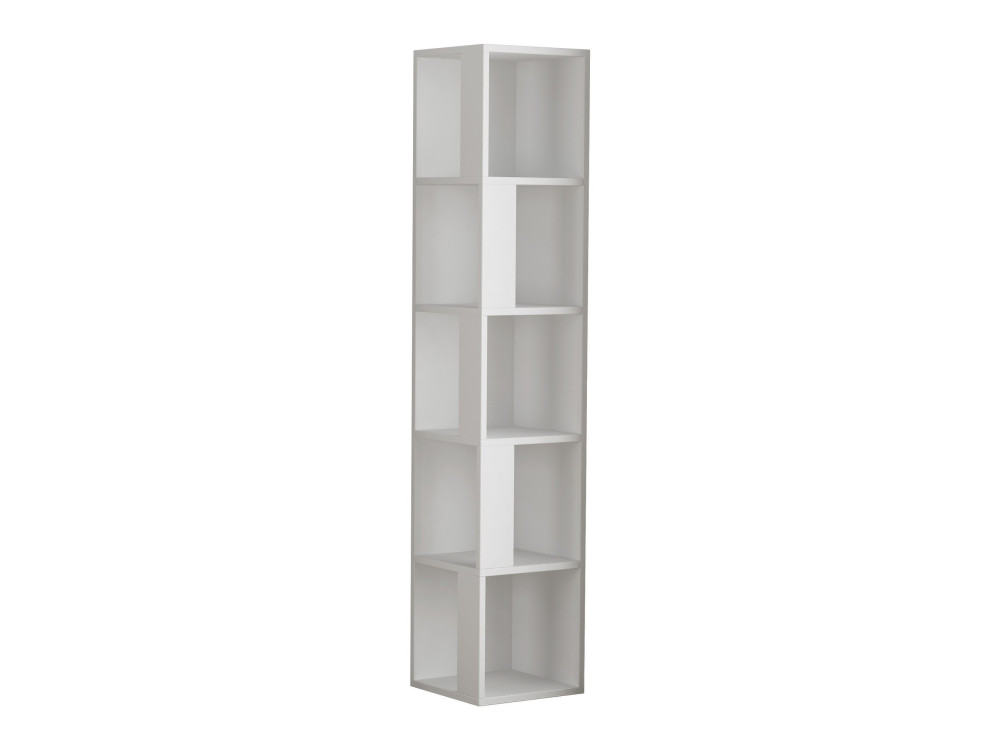 Librería de madera "Piano" - 34 x 34 x 161 cm - Blanco