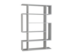 Librería de madera "Mito" - 110 x 25 x 161 cm - Blanco