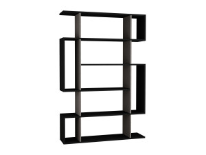 Librería de madera "Mito" 110 x 25,5 x 161 cm - Antracita