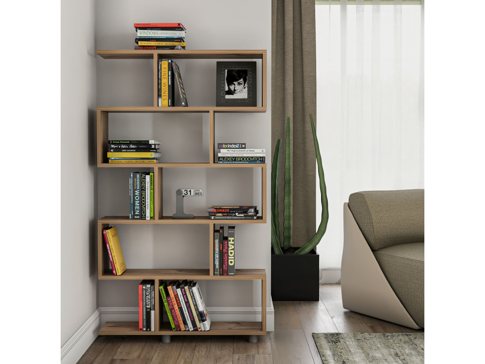 Librería de madera "Elif" - 90 x 20 x 156 cm - Pino