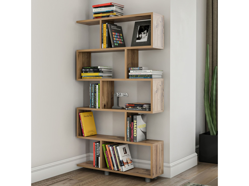 Librería de madera "Elif" - 90 x 20 x 156 cm - Pino