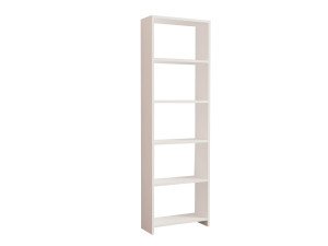 Nueva" estantería de madera - 50 x 19 x 160 cm - Blanco